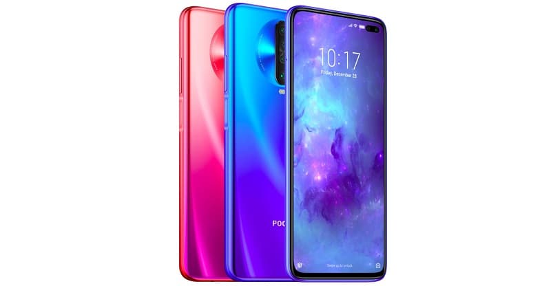 POCO X2 é lançado oficialmente com Snapdragon 730G e tela de 120 Hz POCO X2 cores.