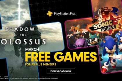 ps plus marco 2020 sonic e shadow of the colossus