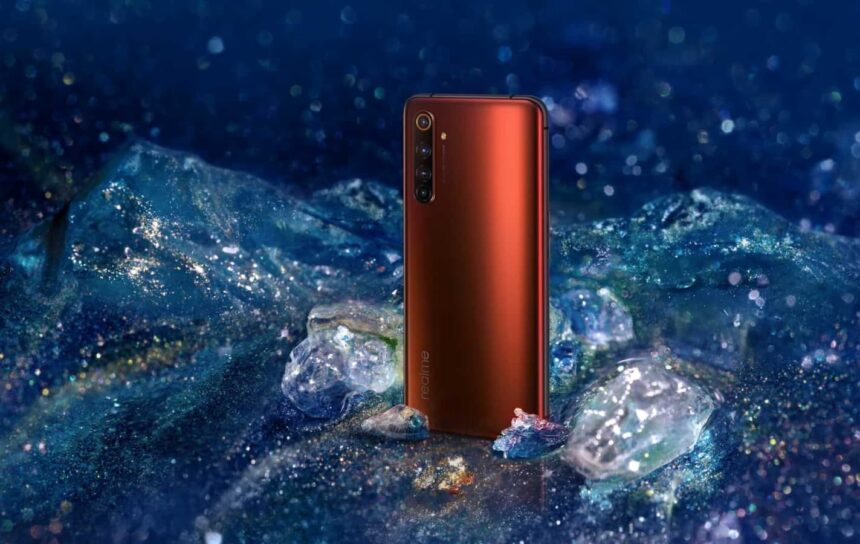 Realme X50 Pro 5G vermelho traseira.