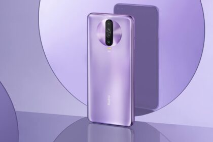 Redmi K30 lilás.