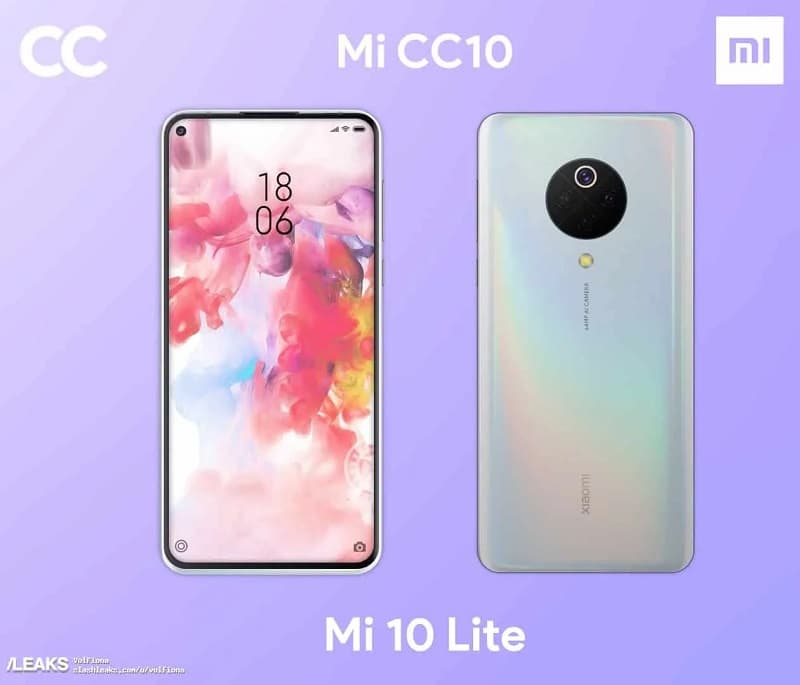 Xiaomi Mi 10 Lite tem suposto design revelado em renderizações Xiaomi Mi 10 Lite renderização não oficial.