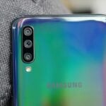 Galaxy A70 traseira.
