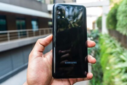 Galaxy M31 preto.