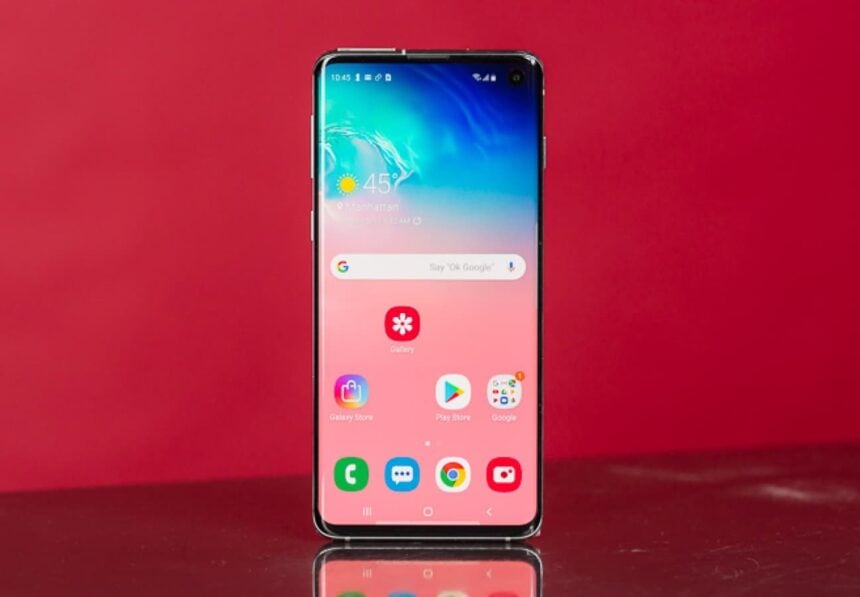 Galaxy S9 update.