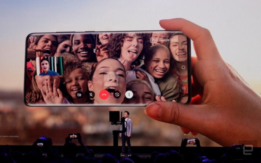 samsung galaxy s20 google duo