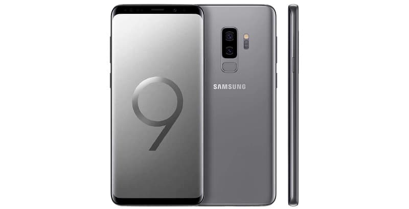 Galaxy S9 e S9 Plus começam a receber o Android 10 no Brasil Galaxy S9 Plus cinza.