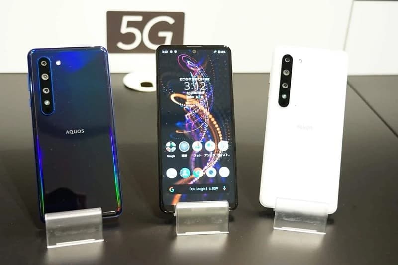 Sharp AQUOS R5G é anunciado com Snapdragon 865 e tela de 120Hz Sharp AQUOS R5G cores.