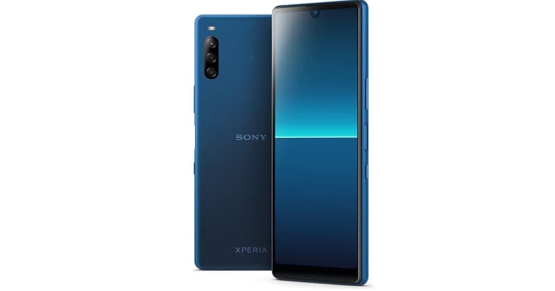 Sony Xperia L4 é anunciado com câmera tripla e processador Helio P22 Sony Xperia L4 azul.