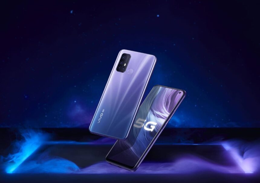 Vivo Z6 5G design.
