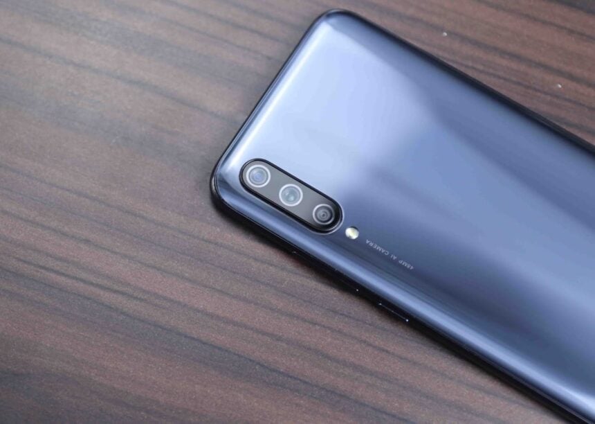 Xiaomi Mi A3 traseira.