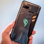 Traseira do ASUS ROG Phone.
