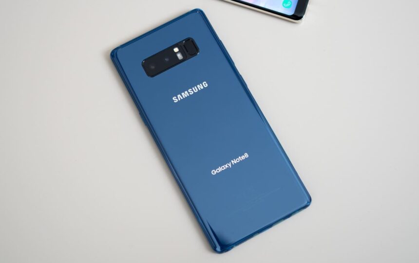 galaxy note 8 atualizacao de marco
