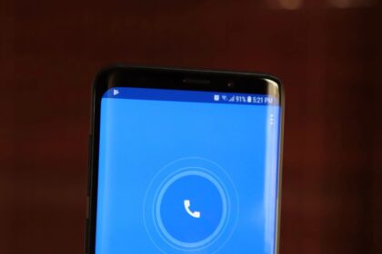 Google Duo em um smartphone.