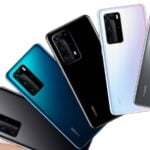 Linha Huawei P40 cores.
