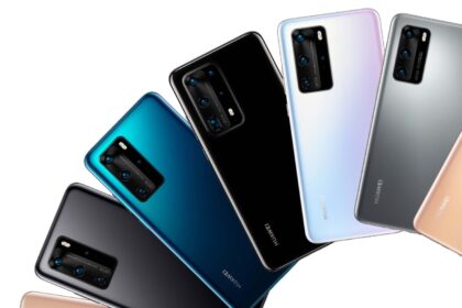 Linha Huawei P40 cores.