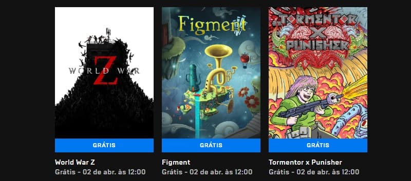 World War Z e mais dois jogos estão gratuitos na Epic Games Store World War Z e outros games gratuitos na Epic Games Store.
