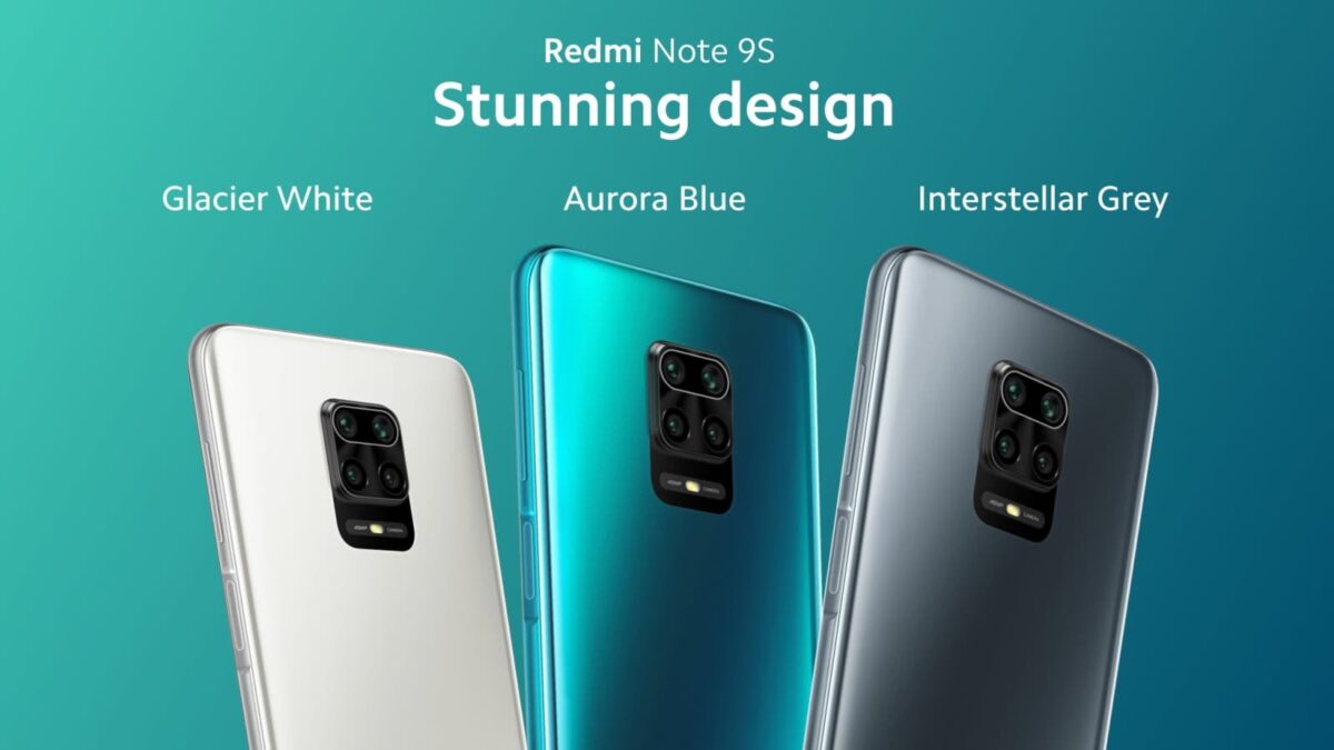 Redmi Note 9S lançamento.