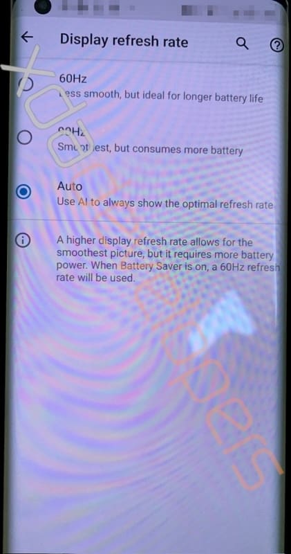 motorola edge plus configuracao tela