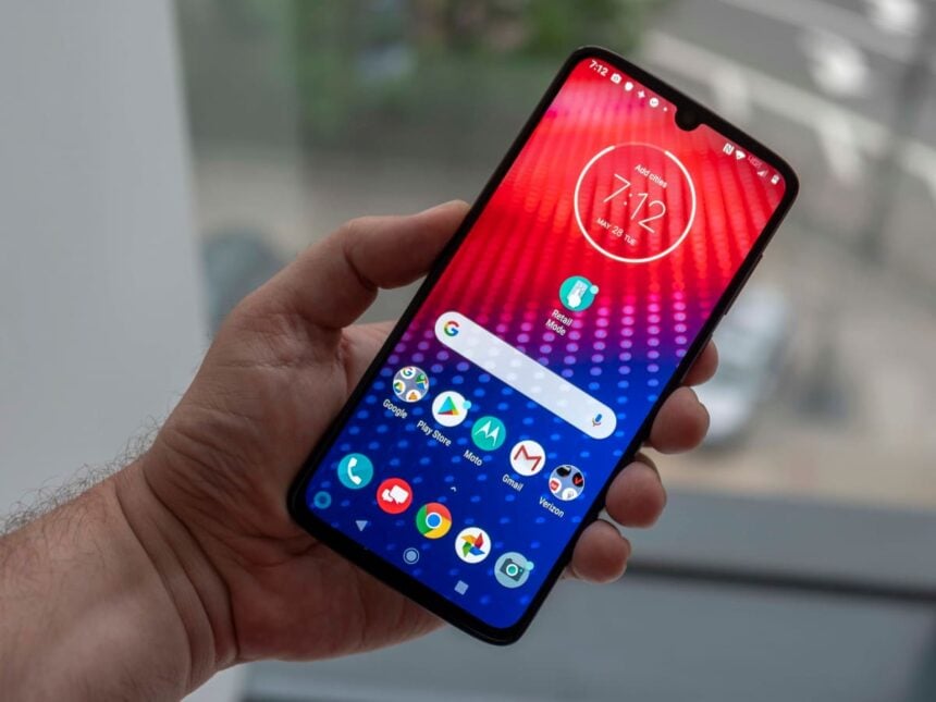 motorola moto z4 android 10