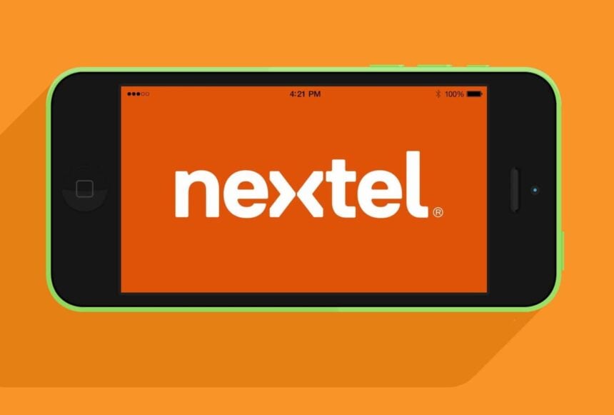 Nextel logo.