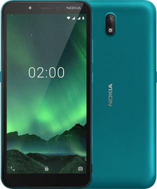 nokia c2 ciano