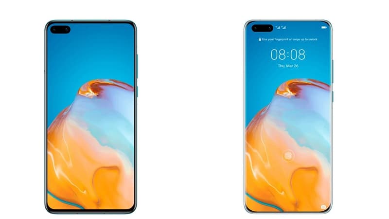 Huawei P40 e P40 Pro aparecem em novas renderizações Novas renderizações do Huawei P40 e do P40 Pro.