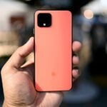 Google Pixel 4 Oh So Orange traseira.