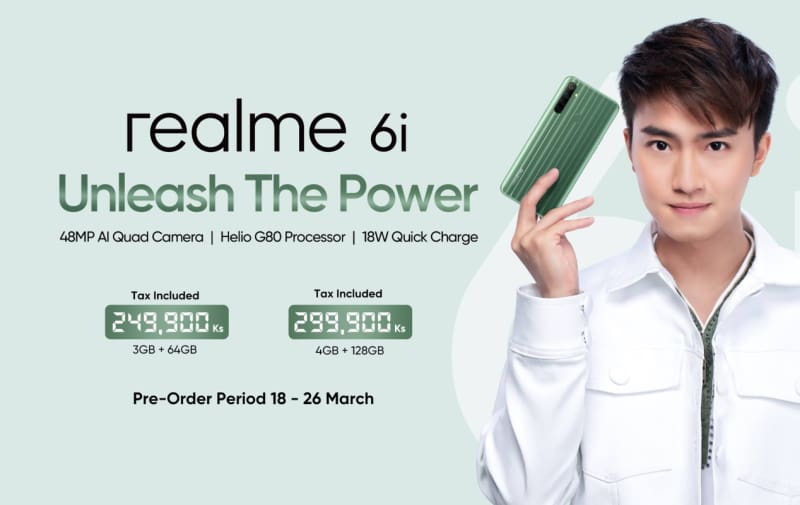 Realme 6i é lançado como o primeiro smartphone do mundo com o Helio G80 realme 6i preco e disponibilidade