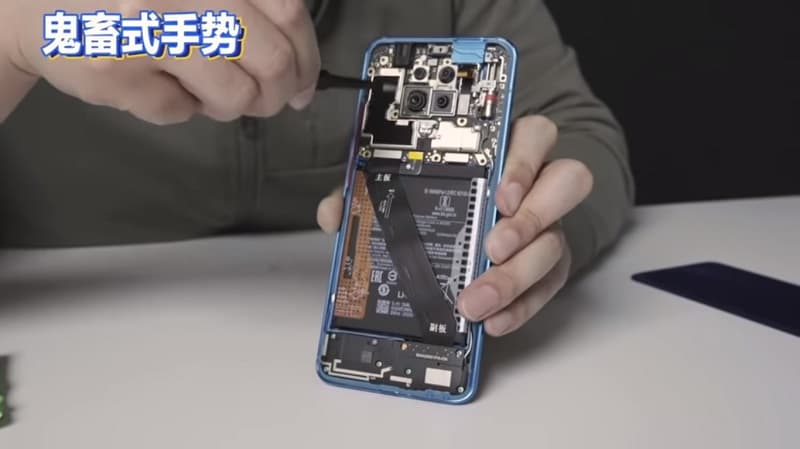 Redmi K30 Pro revela detalhes em vídeo de desmontagem Redmi K30 Pro desmonte.