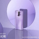 Redmi K30 Pro traseira lilás.