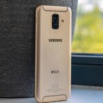 Traseira do Galaxy A6 (2018).