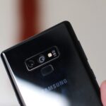 Traseira Galaxy Note 9 preto.