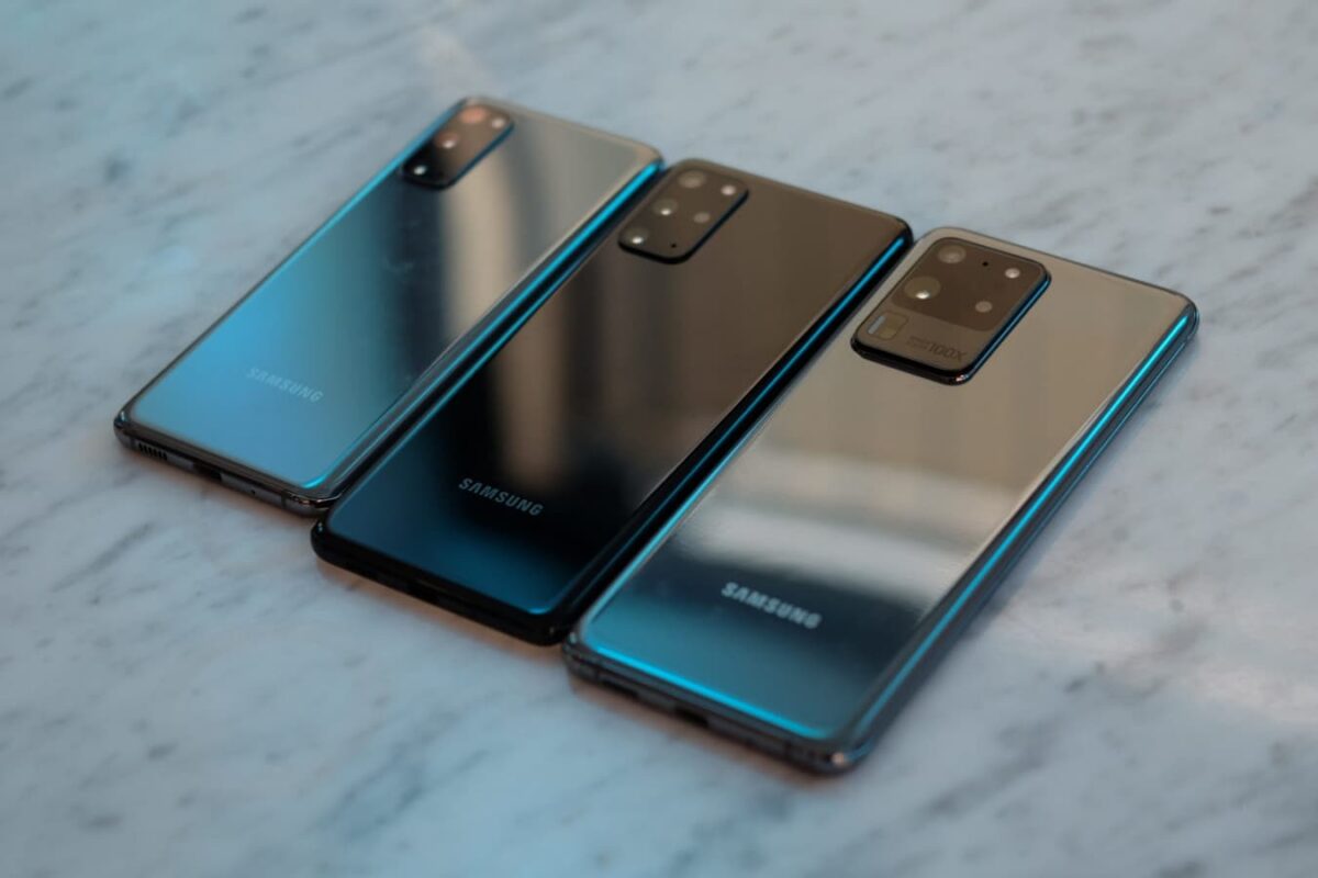 Galaxy S20, S20 Plus e S20 Ultra.