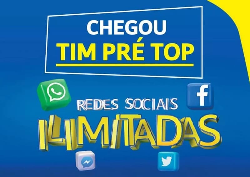 TIM PRÉ TOP: Novos planos para São Paulo custam apenas R$ 1 por dia Novos planos TIM PRÉ TOP.