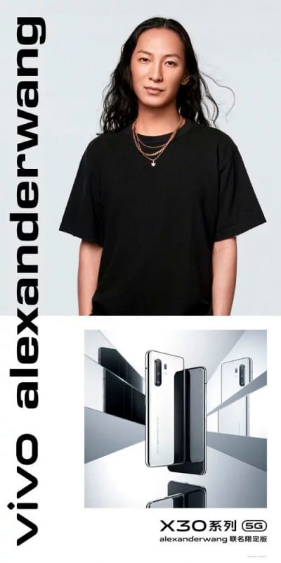Vivo X30 ganha nova versão com design espelhado na cor prateada vivo x30 design alexander wang
