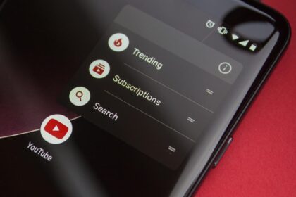 YouTube para Android.