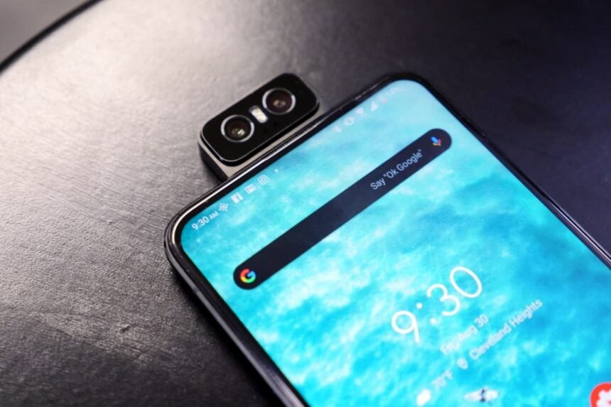 Zenfone 6 Câmera Flip.