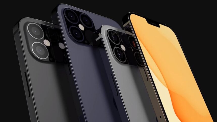 iPhone 12 render não oficial.