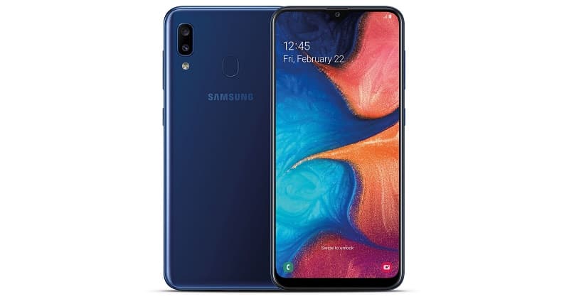 Samsung Galaxy A20 - Ficha Técnica Completa e Preço no Brasil Galaxy A20 azul escuro.