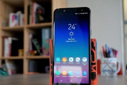 Samsung Galaxy A6 Plus update.