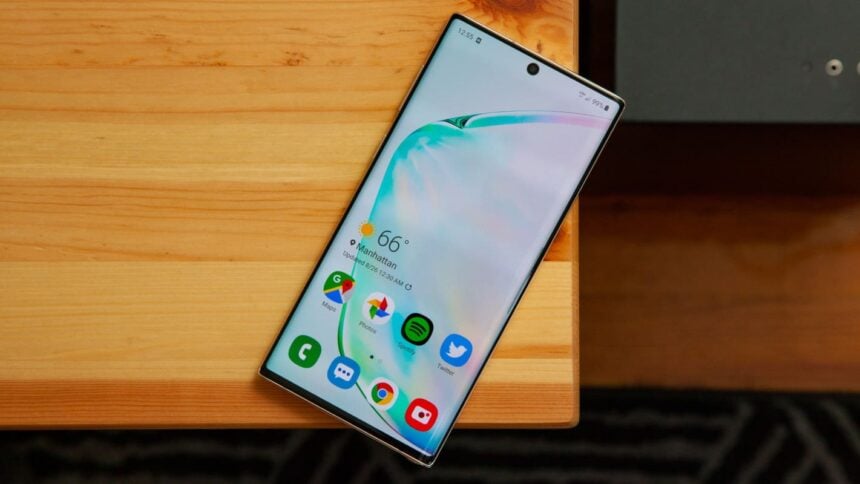 galaxy note 10 nova atualizacao europa