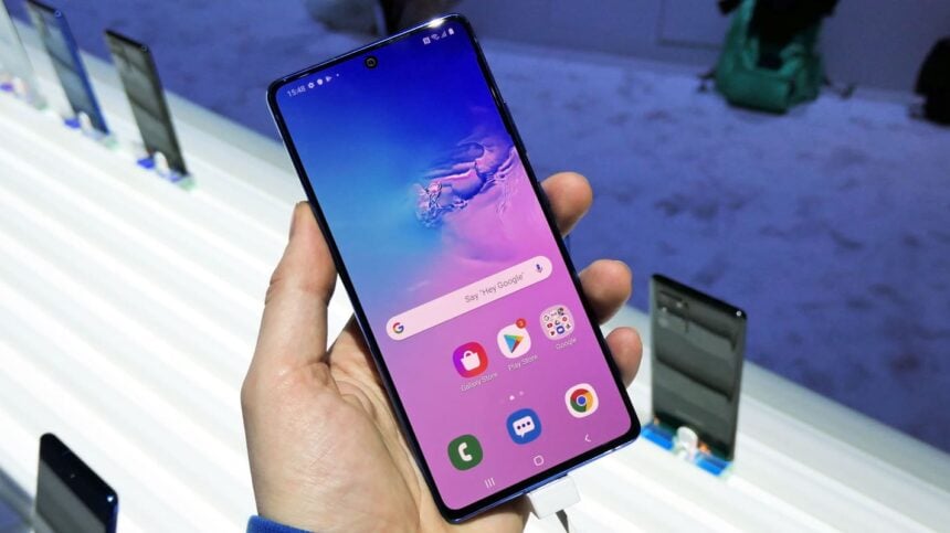 galaxy s10 lite atualizacao android one ui 2.1