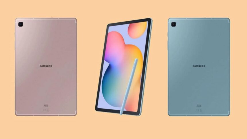 galaxy tab s6 lite aparece em loja