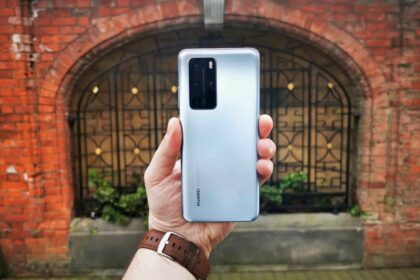 Huawei P40 parte traseira.