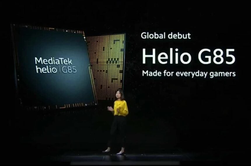 Processador Helio G85.
