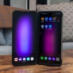 lg v60 thinq duas telas