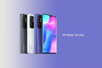 mi note 10 lite lancamento