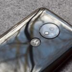 Traseira do Moto G7 Power.