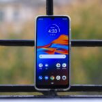 Motorola Moto E6 Plus parte frontal.