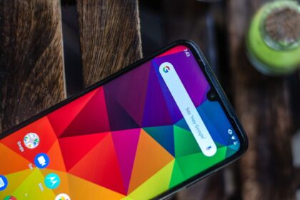 Tela do Motorola Moto G8 Plus.